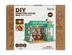 Rolife® Alice's Tea Store DIY Miniature House Kit
