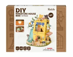 Rolife® Cat House DIY Miniature House Kit