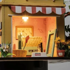 Rolife® Cat House DIY Miniature House Kit