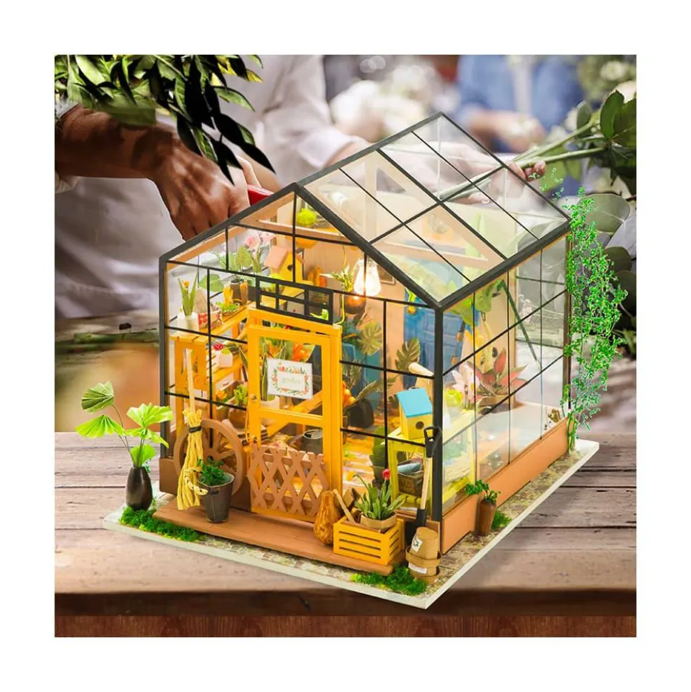 Rolife® Cathy's Flower House DIY Miniature House Kit