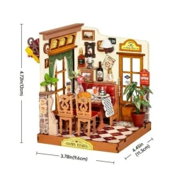 Rolife Champs-Élysées Bistro DIY Miniature House DS053