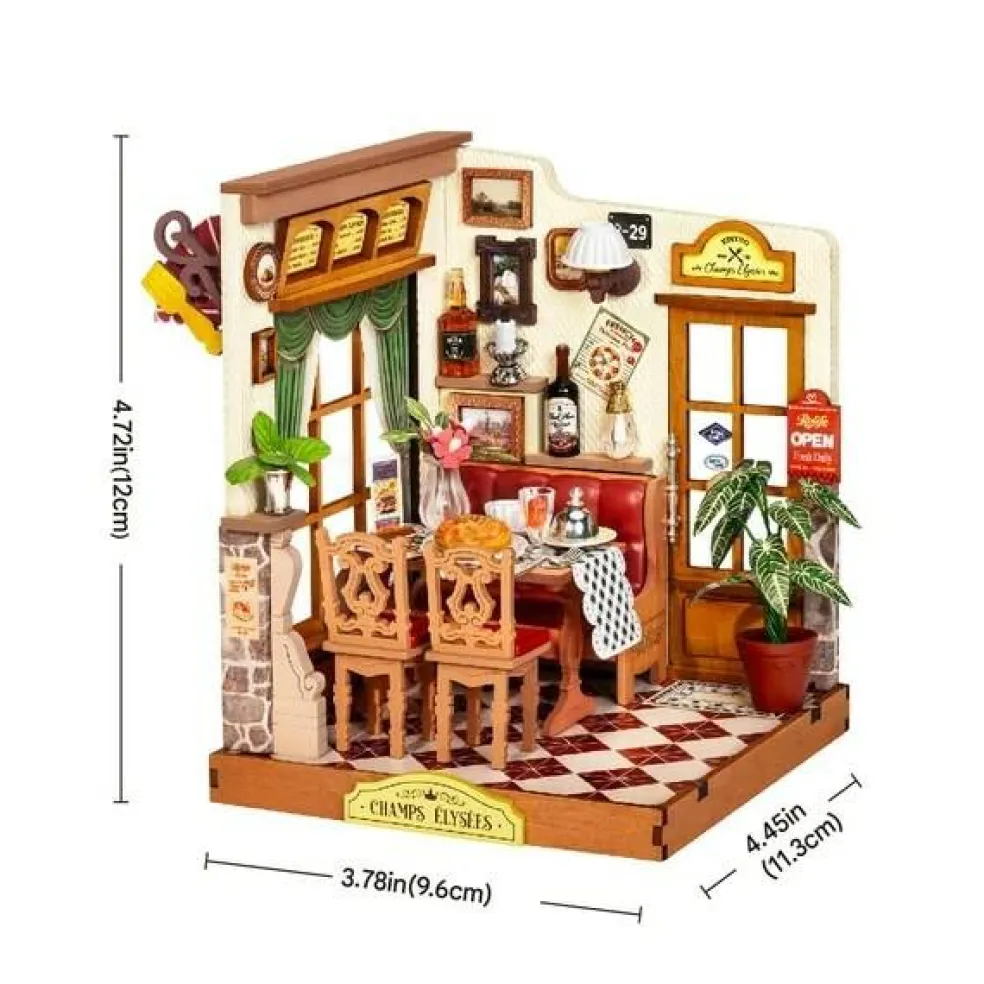 Rolife Champs-Élysées Bistro DIY Miniature House DS053