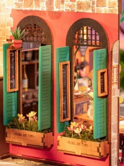 Rolife® Cheers Bar & Dining DIY Miniature House Kit