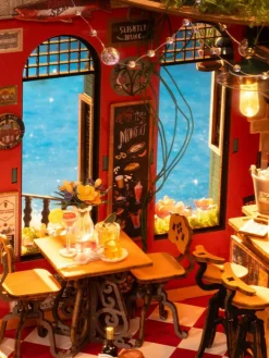 Rolife® Cheers Bar & Dining DIY Miniature House Kit