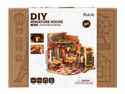 Rolife® Cheers Bar & Dining DIY Miniature House Kit