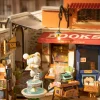 Rolife® Corner Bookstore DIY Miniature House Kit