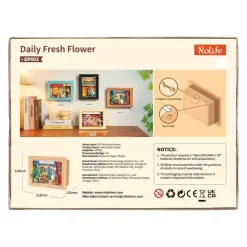 Rolife® Daily Fresh Flower Miniature Diorama Kit