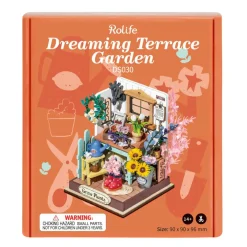 Rolife® Dreaming Terrace Garden DIY Miniature Kit