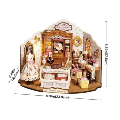 Rolife Elsa's Tailoring DIY Miniature House DG178