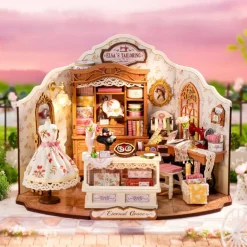 Rolife Elsa's Tailoring DIY Miniature House DG178