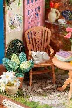RolifeĀ® Fancy Tea Yard DIY Miniature House Kit
