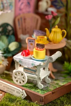 Rolife® Fancy Tea Yard DIY Miniature House Kit
