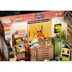Rolife Garage Workship DIY Miniature House Kit