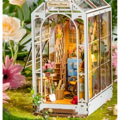 Rolife® Garden House DIY Book Nook Shelf Insert Kit