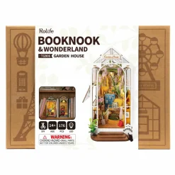 Rolife® Garden House DIY Book Nook Shelf Insert Kit