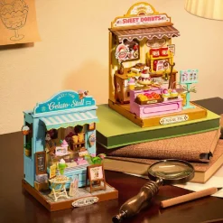Rolife Gelato Stall DIY Miniature House DS052