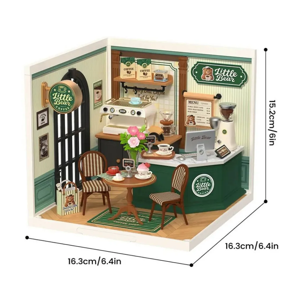 Rolife Perfect Romance Café DIY Miniature House DW028