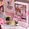 Rolife Pink Beauty Secret DIY Miniature House DW026
