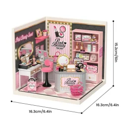 Rolife Pink Beauty Secret DIY Miniature House DW026