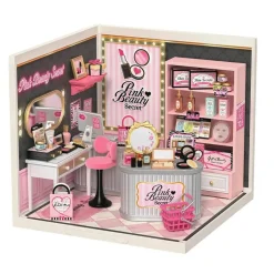 Rolife Pink Beauty Secret DIY Miniature House DW026