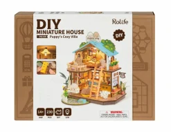 Rolife® Puppy's Cozy Villa DIY Miniature House Kit