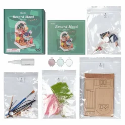 Rolife® Record Mood DIY Miniature Kit
