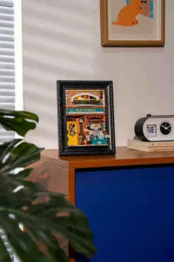 Rolife® Story Frames Old Times Bookstore Miniature Diorama Kit