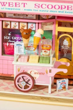 RolifeĀ® Story Frames Sweet Scoopery Ice Cream Miniature Diorama Kit