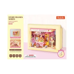 Rolife® Story Frames Sweet Scoopery Ice Cream Miniature Diorama Kit
