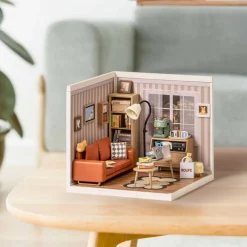 Rolife® Super Creator Cozy Living Lounge DIY Miniature Kit