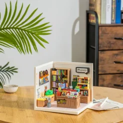 Rolife® Super Creator Fascinating Book Store DIY Miniature Kit