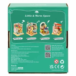 Rolife® Sweet Dream Bedroom DIY Miniature Kit