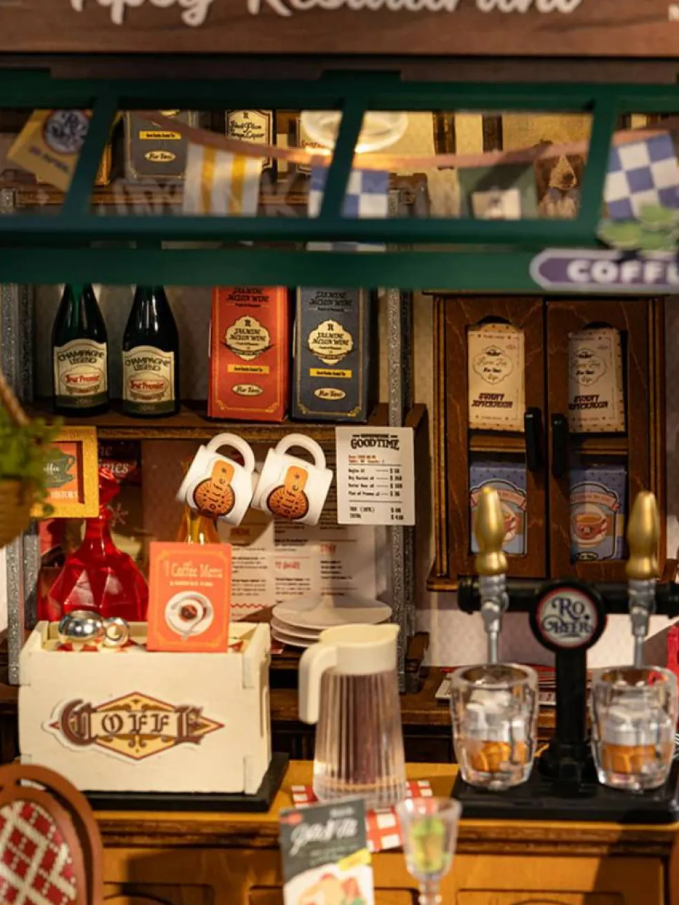 Rolife® Tipsy Restaurant DIY Miniature House Kit