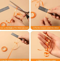 15 Rolls Curling Ribbon, 1/5