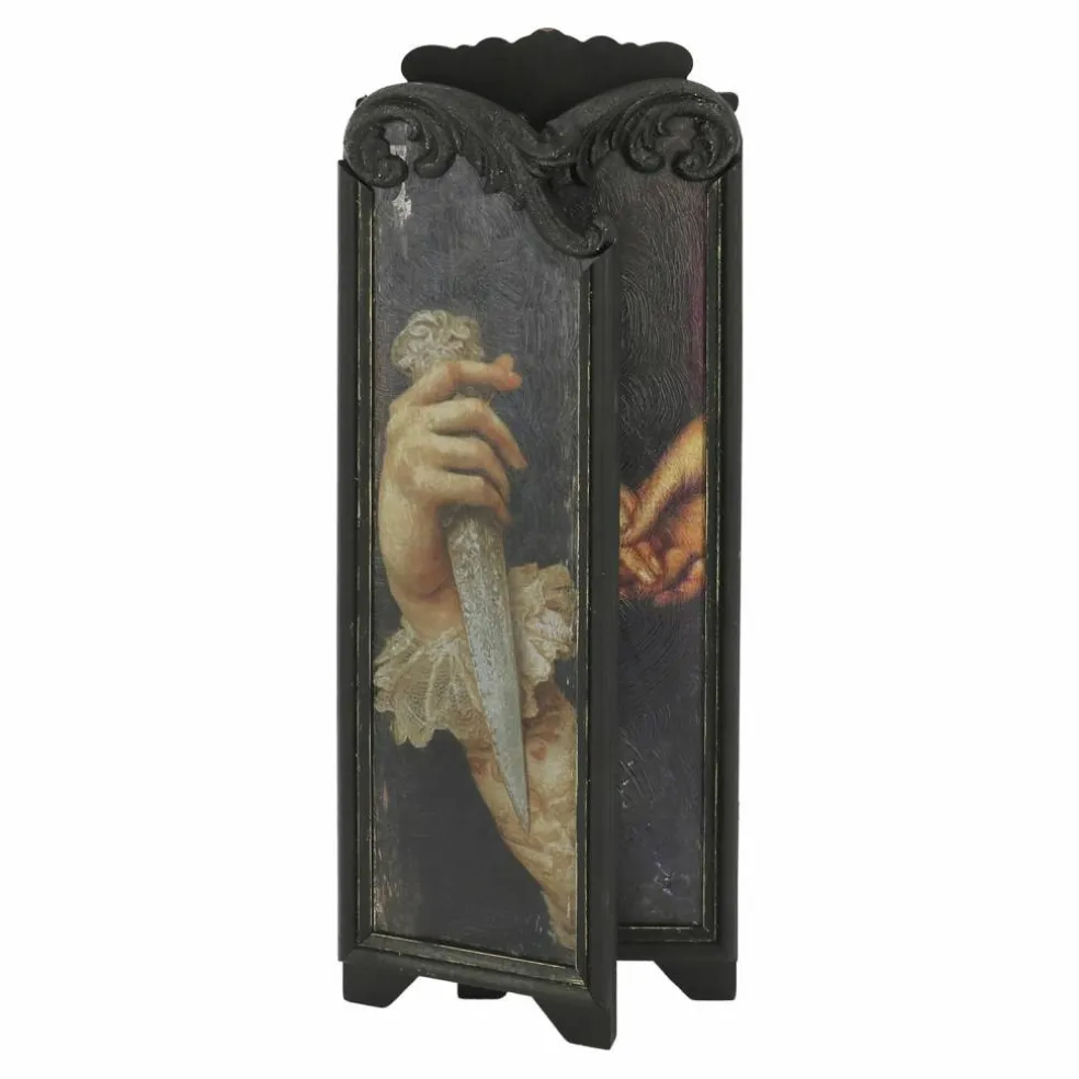 19" Romeo & Juliet Folding Screen in Ornate Frame by Ashland®