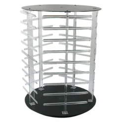Rotating Earring Display Stand Revolving 180 Cards