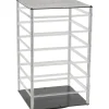 Rotating Revolving Earrings Countertop Display Holds 96 2" Cards
