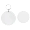 Round Clear Plastic Keychains, 16ct. by Creatology™