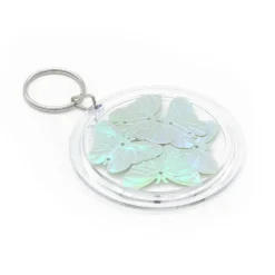 Round Clear Plastic Keychains, 16ct. by Creatology™