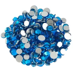 Round Flatback Glass Rhinestone Mix by Bead Landing™