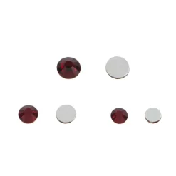 Round Flatback Glass Rhinestone Mix by Bead Landing™