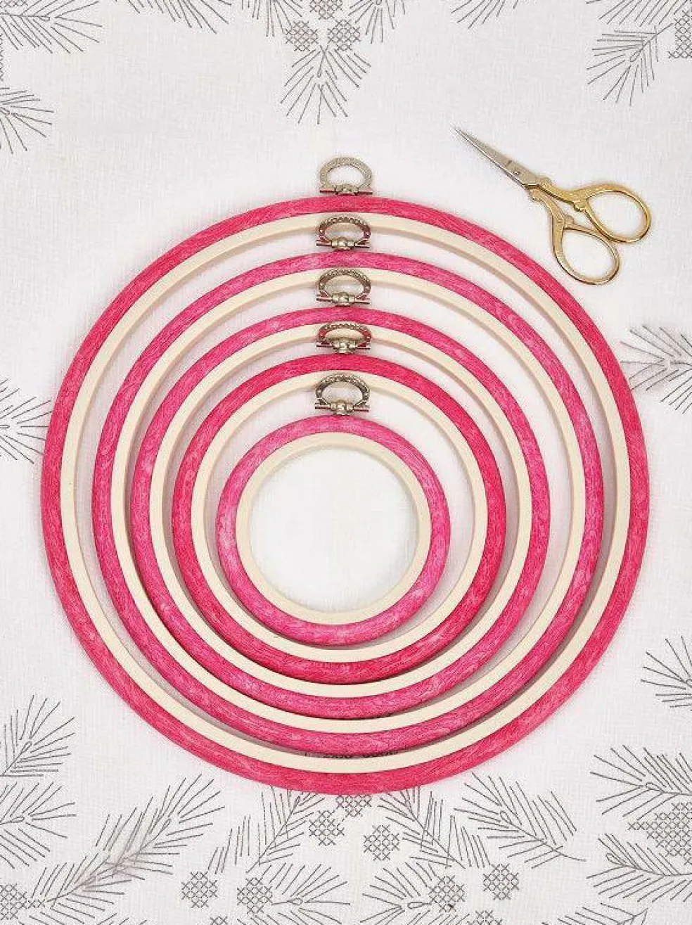 Round Flexi Hoop Nurge 230-2 Pink