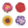 Round Flower Diamond Art Coaster Kit by Make Market®