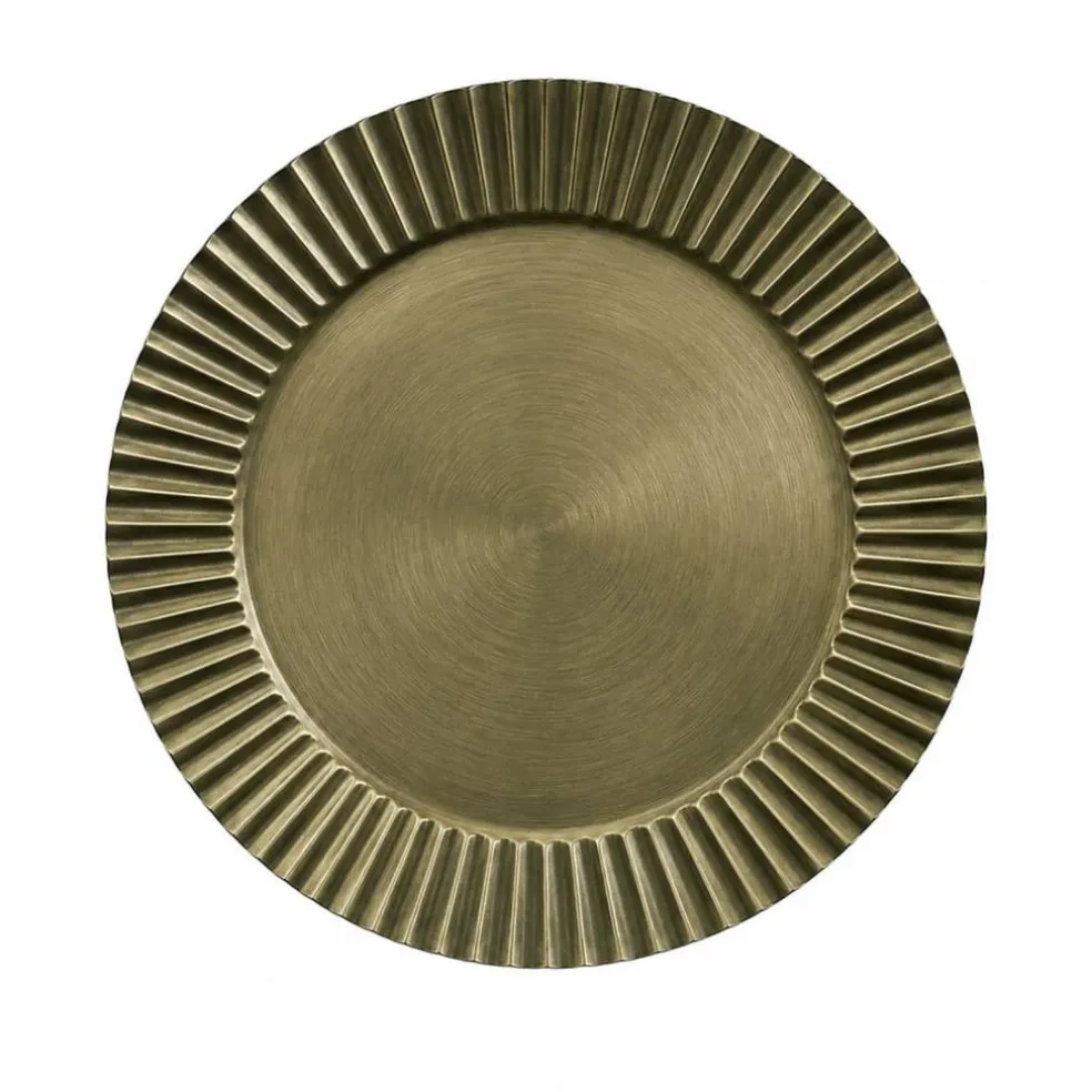 9.5" Round Fluted Tabletop Tray by Ashland®