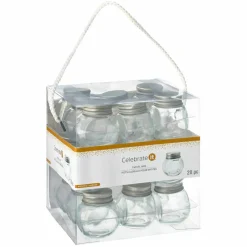 Round Glass Favor Jars, 20ct. by Celebrate Itâ„¢