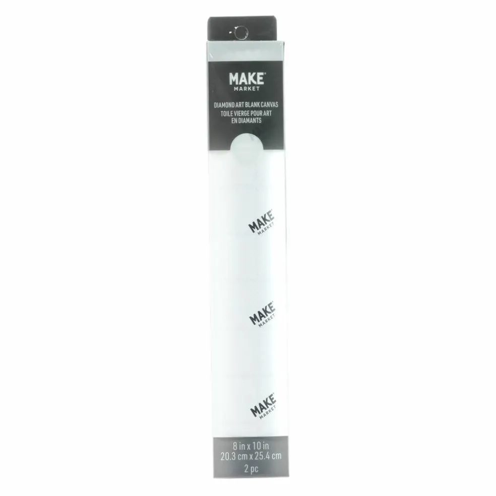 Round Grid Diamond Art Blank Canvases, 2ct. by Make Market®