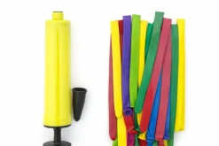 Round & Long Animal Balloons 20 Pack with Pump & Guide, Assorted Balloon Twisting Kit for Parties & Kids Activities