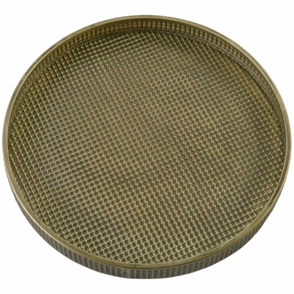 12" Round Metal Tabletop Tray by Ashland®