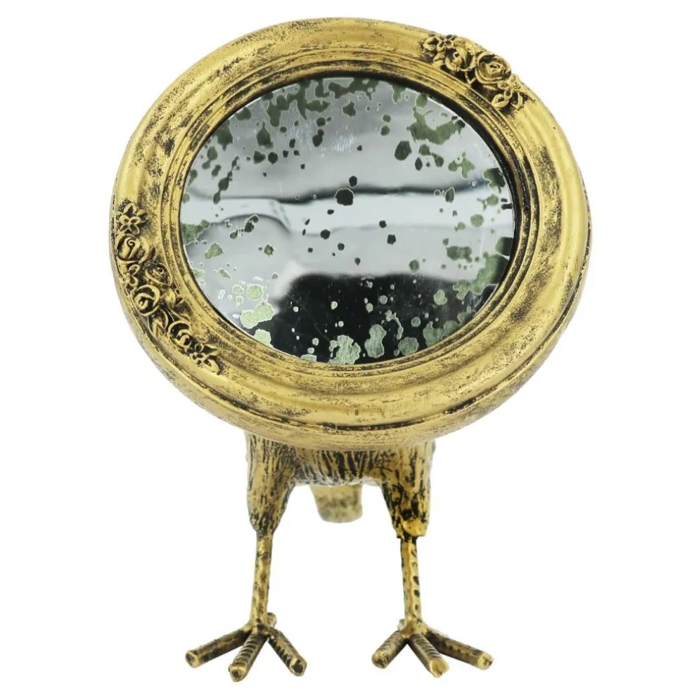 10" Round Mirror Raven Tabletop Décor by Ashland®