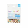 Round Pastel Enameled Metal Alphabet Beads, 52ct. by Creatology™